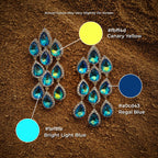 Teal Teardrop